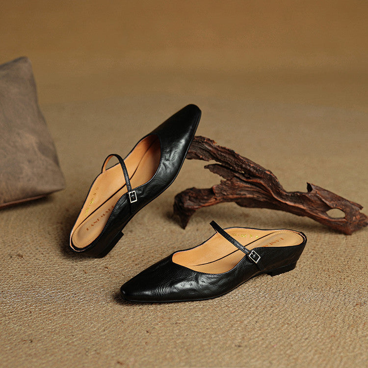 Elegante Slingback Ballerinas mit spitzer Kappe – Bequeme Flats für Damen im Alltag & Büro