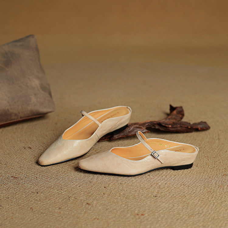 Elegante Slingback Ballerinas mit spitzer Kappe – Bequeme Flats für Damen im Alltag & Büro