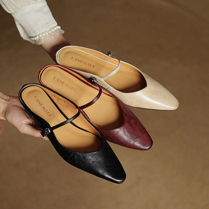 Elegante Slingback Ballerinas mit spitzer Kappe – Bequeme Flats für Damen im Alltag & Büro
