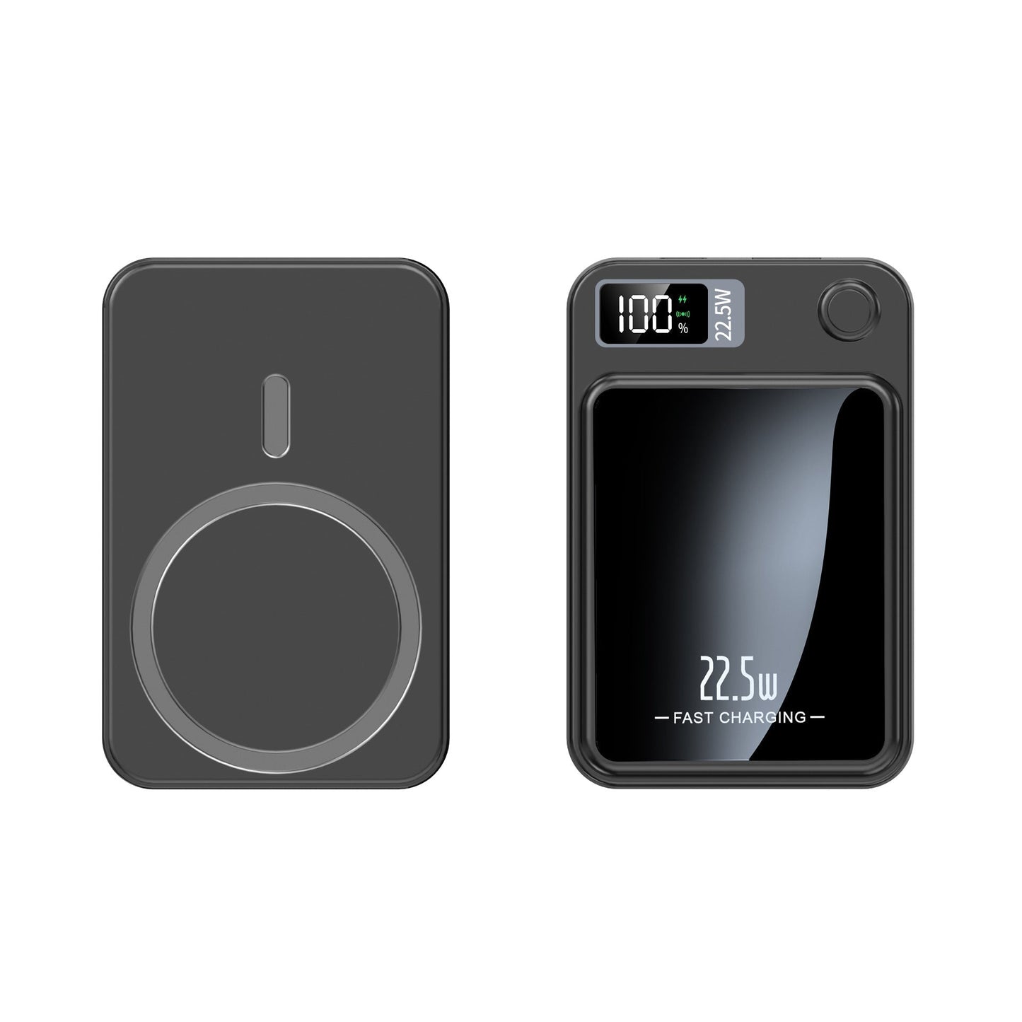 Magnetische Powerbank mit 22,5W Schnellladung – Kabelloser 10.000mAh Akku mit LED-Display für iPhone & Android
