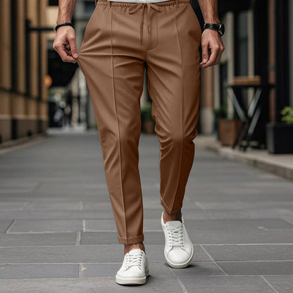 Elegante Slim Fit Hose für Herren – Stretch Stoffhose im Business Casual Stil