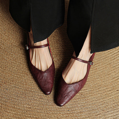 Elegante Slingback Ballerinas mit spitzer Kappe – Bequeme Flats für Damen im Alltag & Büro