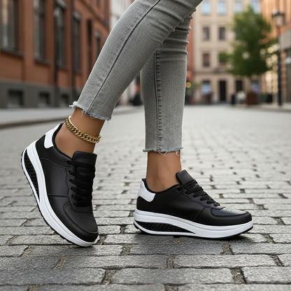 Alzéline - Bequeme Sneakers mit Luftpolster, Atmungsaktivem Stoff und Orthopädischer Unterstützung für Schmerzfreies Laufen und Stadtbummel