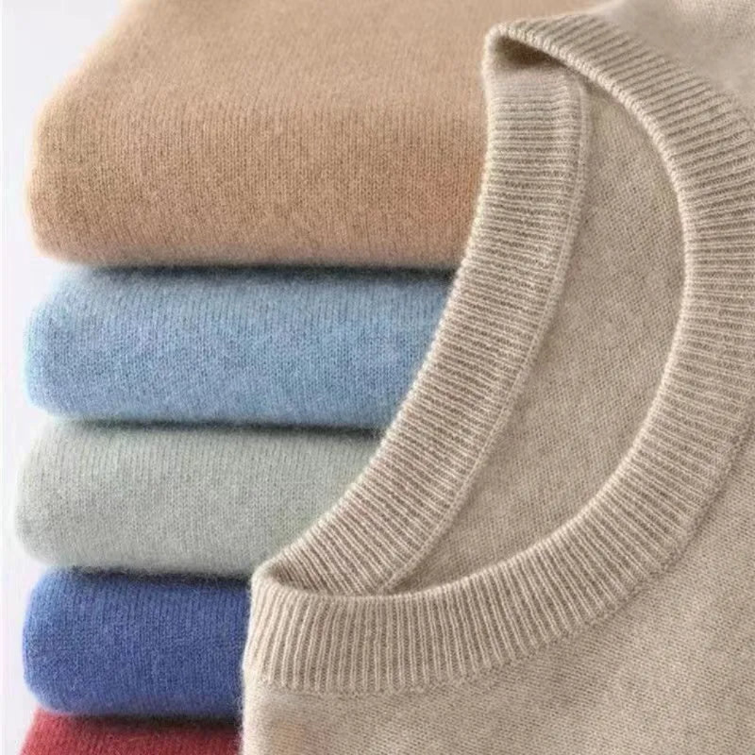 Florent - Klassischer und Eleganter Hochwertiger Pullover aus Weicher Baumwolle für Herren