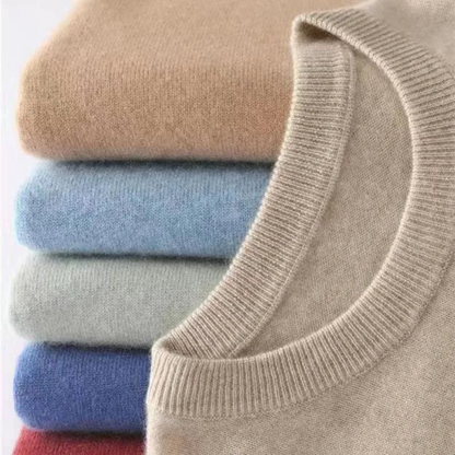 Florent - Klassischer und Eleganter Hochwertiger Pullover aus Weicher Baumwolle für Herren