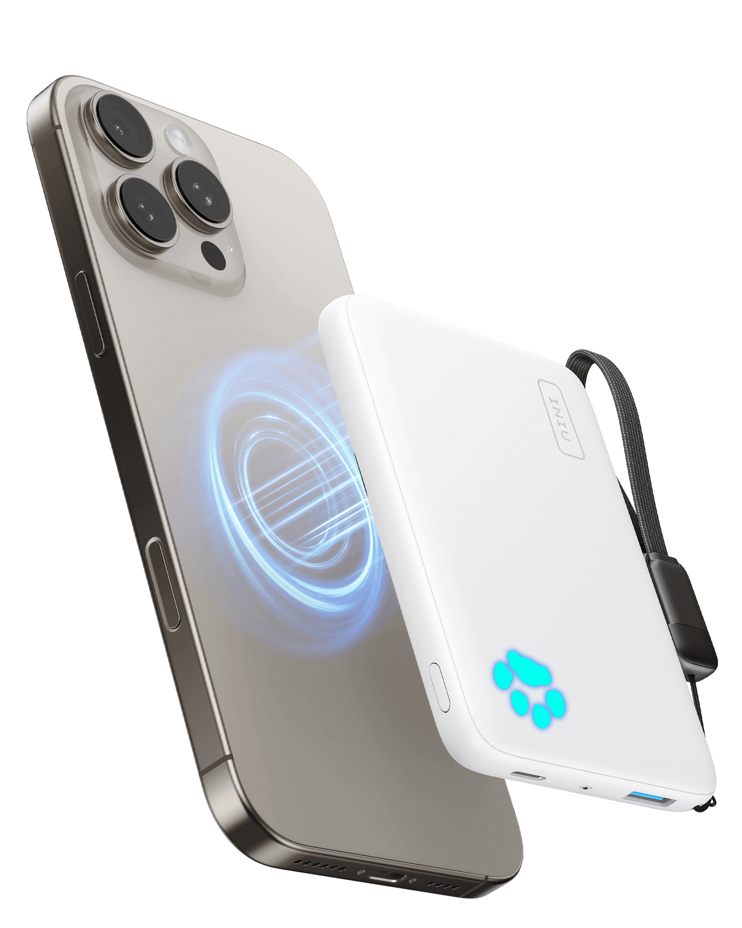 Magnetische Powerbank mit 10.000mAh – 15W Wireless & 30W Schnellladung für iPhone und MagSafe