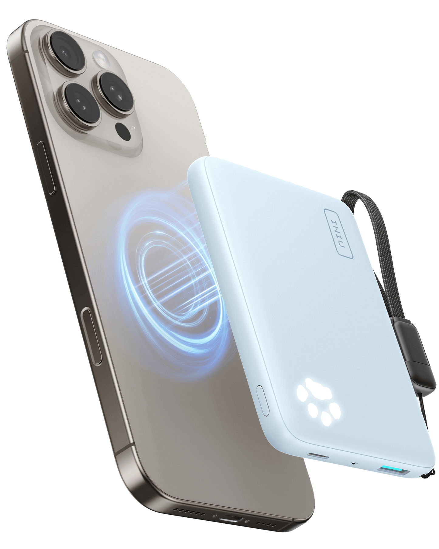 Magnetische Powerbank mit 10.000mAh – 15W Wireless & 30W Schnellladung für iPhone und MagSafe