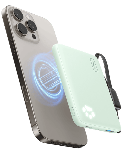 Magnetische Powerbank mit 10.000mAh – 15W Wireless & 30W Schnellladung für iPhone und MagSafe