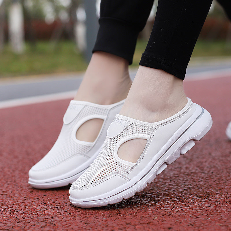 Orthopädische Slip-On Sneaker für Damen – Atmungsaktiv & Bequeme Sommer Clogs