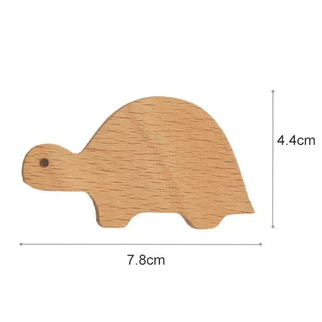 BoisMalin - Verspielte Wandhaken aus Holz mit Tiermotiven