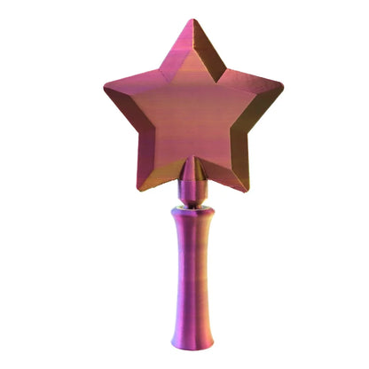 Magische Kartenhalter-Zauberstab 3D | Kontaktloser Zahlungskartenhalter mit Stern | Heute: 1+1 KOSTENLOS