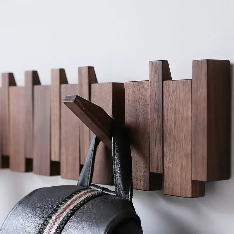 Gaspard - Klavier Holz Kleiderständer | Eleganter Wandorganisator für den Eingangsbereich, Mäntel, Hüte und Schlüssel