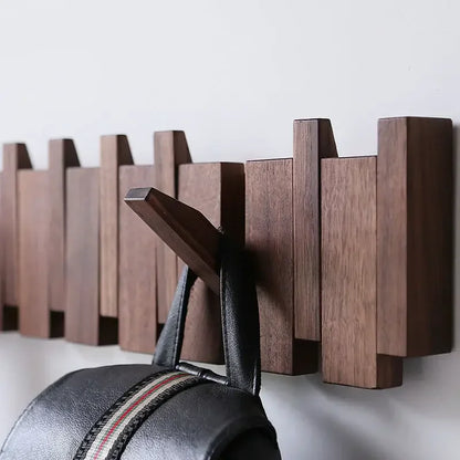 Gaspard - Klavier Holz Kleiderständer | Eleganter Wandorganisator für den Eingangsbereich, Mäntel, Hüte und Schlüssel