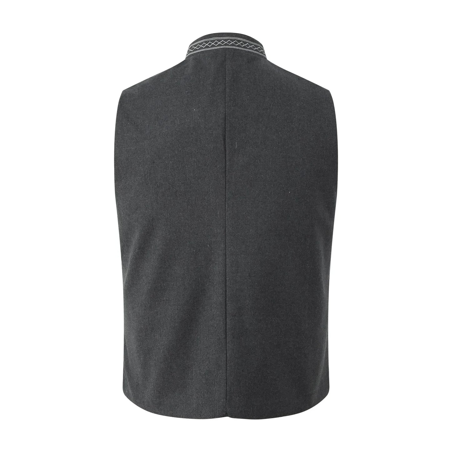 Elegante Herren Trachtenweste mit Stehkragen – Klassische Knopfleiste & Zeitloser Stil