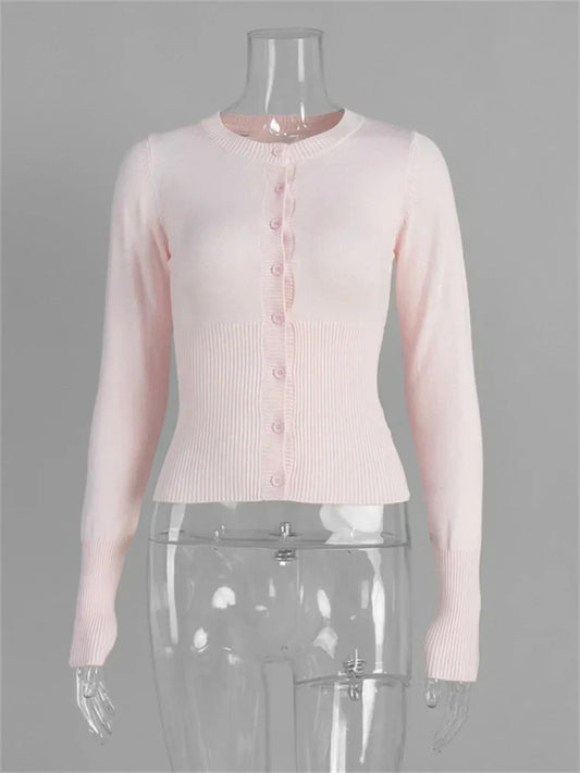 Évaline - Figurbetonter Strickcardigan