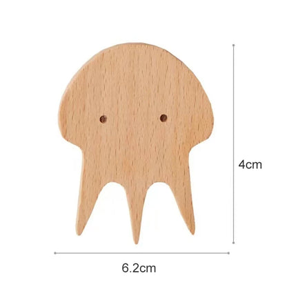 BoisMalin - Verspielte Wandhaken aus Holz mit Tiermotiven