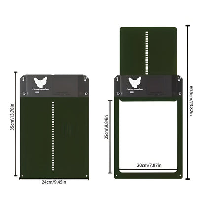 PouleSécur - Automatische Klappe für Hühner