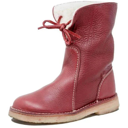 Delphine - Wasserdichte Stiefel mit Wollfutter