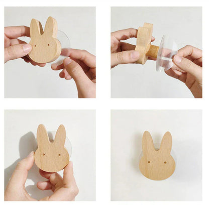BoisMalin - Verspielte Wandhaken aus Holz mit Tiermotiven