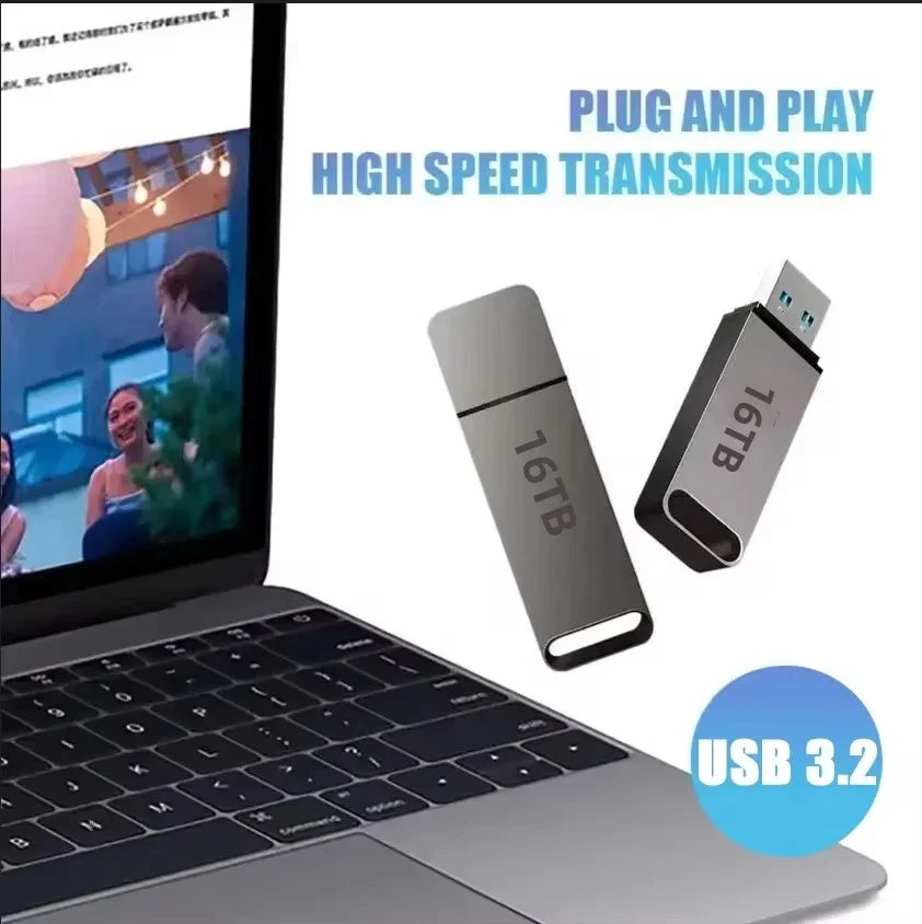 Protivox - USB 3.2 Hochgeschwindigkeits-Stick, Wasserdicht und Stoßfest für Windows/Mac