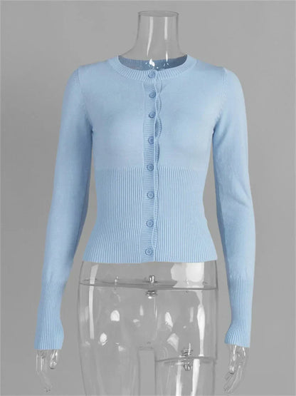 Évaline - Figurbetonter Strickcardigan