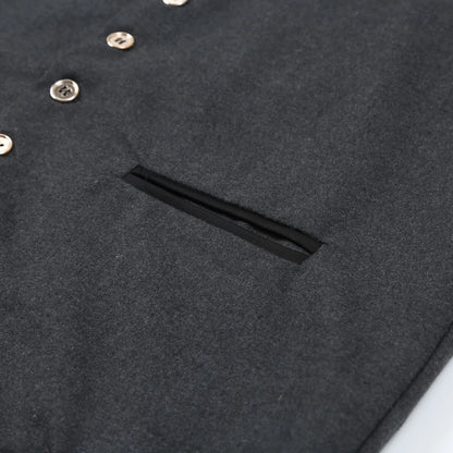 Elegante Herren Trachtenweste mit Stehkragen – Klassische Knopfleiste & Zeitloser Stil