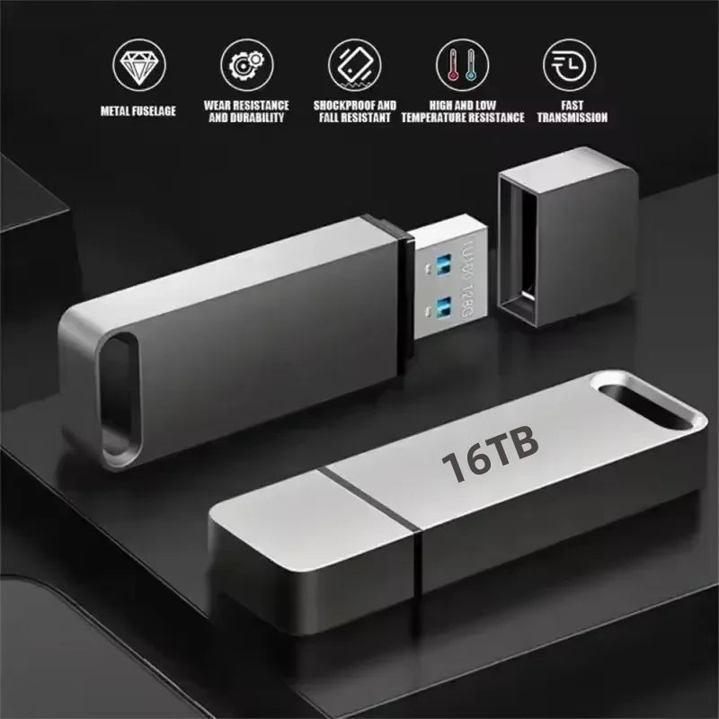 Protivox - USB 3.2 Hochgeschwindigkeits-Stick, Wasserdicht und Stoßfest für Windows/Mac