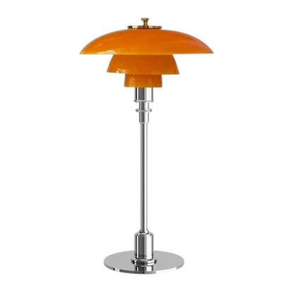 Vintage Tischlampe mit Pilzschirm – Elegante Retro Designleuchte für Wohnzimmer & Schlafzimmer