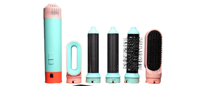 CoifZen - Multifunktionaler Haartrockner 5-in-1: Stylen, Locken, Glätten und Glänzen