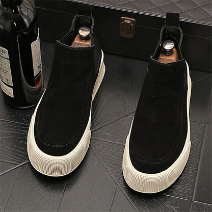 Théophile - Chelsea-Stiefel aus Wildleder Matteo für Herren