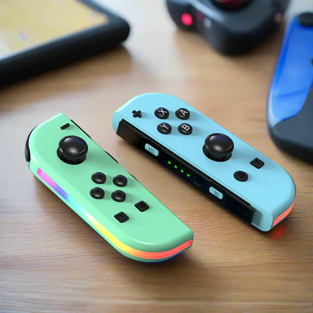 Colorix - Bluetooth LED Drahtloser Joystick Controller für Nintendo Switch – Controller in Einzigartigen Farben