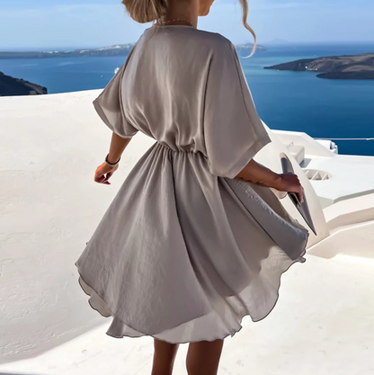Virelline - Rosa Herbstkleid