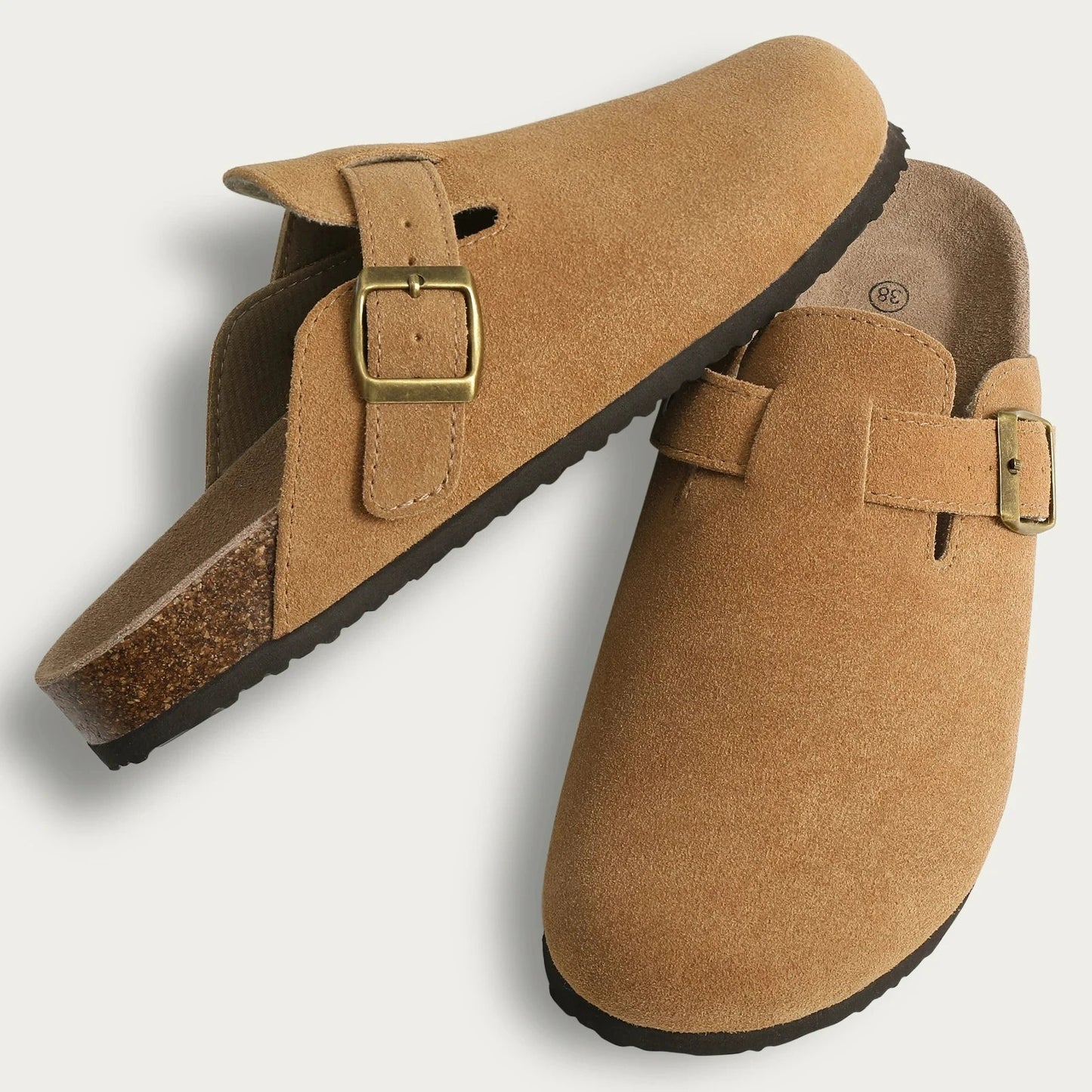 Lian – Boston Wildleder Slipper Sandalen