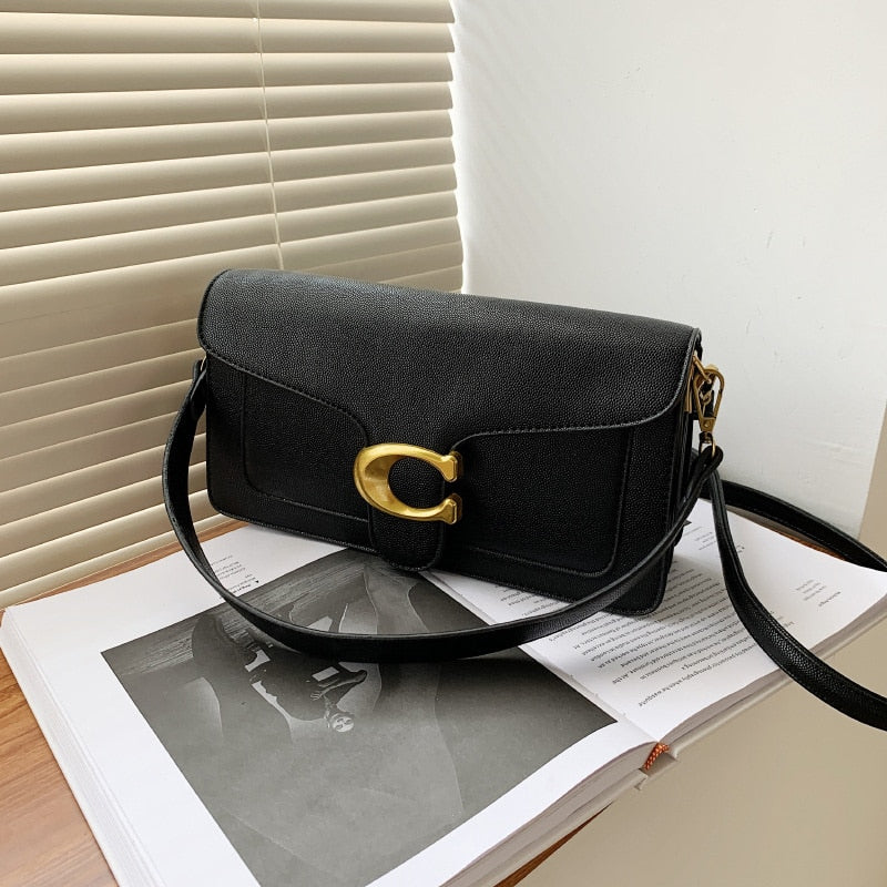 Zélie - Chic Umhängetasche aus Leder, das elegante Accessoire par excellence