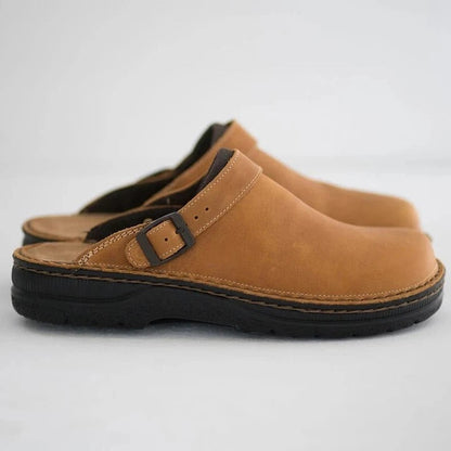Zeitlose Leder-Clogs für Herren & Damen mit Komfortabler Passform und Klassischem Design