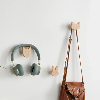 BoisMalin - Verspielte Wandhaken aus Holz mit Tiermotiven