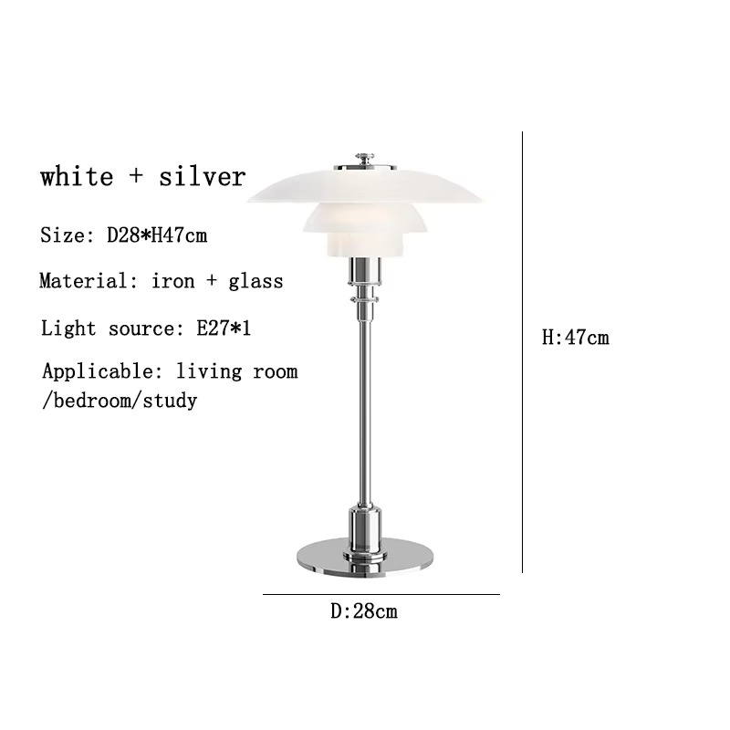 Vintage Tischlampe mit Pilzschirm – Elegante Retro Designleuchte für Wohnzimmer & Schlafzimmer