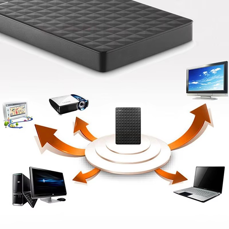 DataVault - Externe Festplatte 8 TB – Ultra-Schnell, Langlebig und Tragbar