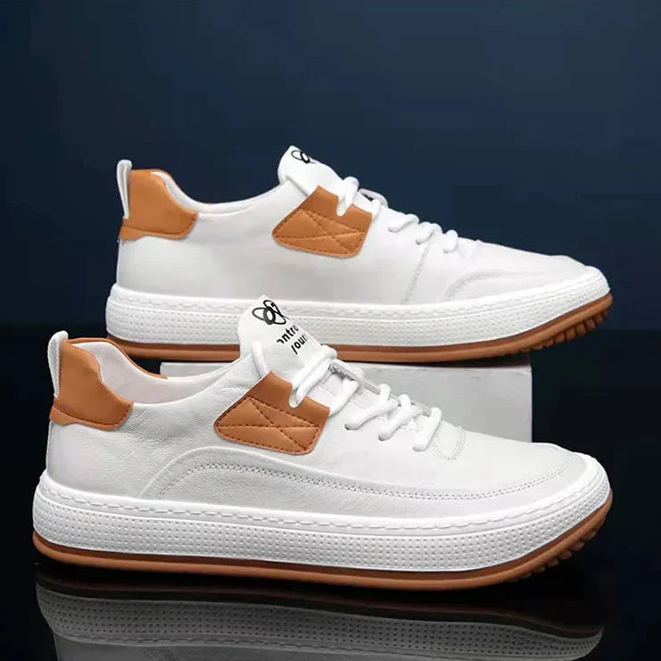Évariste - Italienische Leder-Sneaker Lucas für Herren