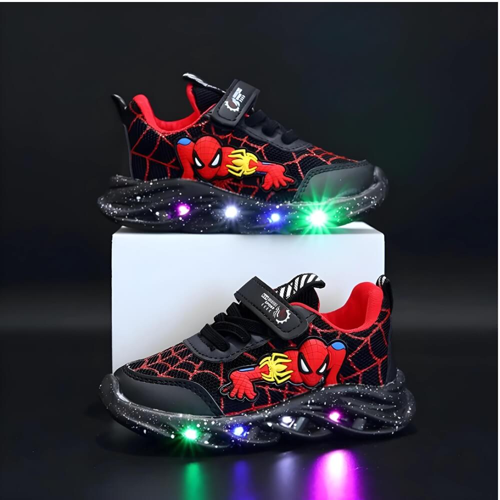 Faylian - LED-Superhelden-Sneaker – Leuchtende und Stylische Schuhe für Kinder