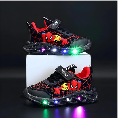 Faylian - LED-Superhelden-Sneaker – Leuchtende und Stylische Schuhe für Kinder