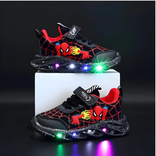 Faylian - LED-Superhelden-Sneaker – Leuchtende und Stylische Schuhe für Kinder