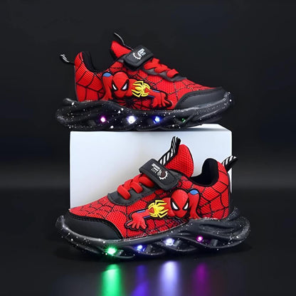 Faylian - LED-Superhelden-Sneaker – Leuchtende und Stylische Schuhe für Kinder