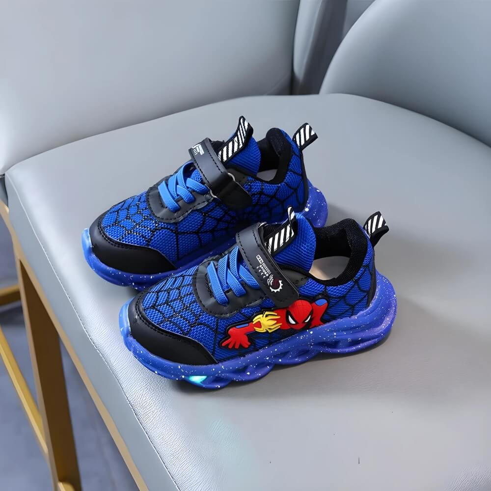Faylian - LED-Superhelden-Sneaker – Leuchtende und Stylische Schuhe für Kinder