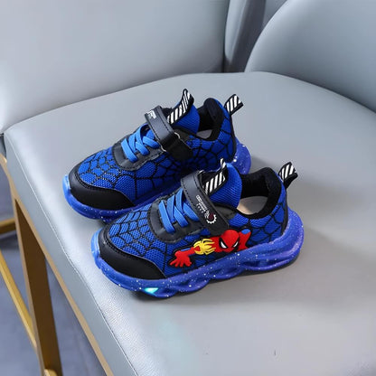 Faylian - LED-Superhelden-Sneaker – Leuchtende und Stylische Schuhe für Kinder