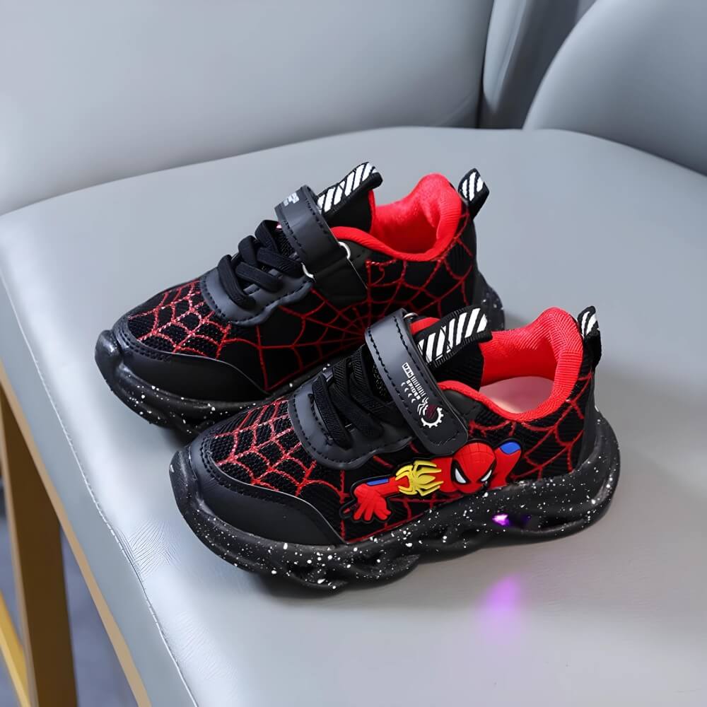 Faylian - LED-Superhelden-Sneaker – Leuchtende und Stylische Schuhe für Kinder