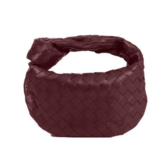Anaïs - Die Mini Tote Tasche, das unverzichtbare Accessoire des Frühlings | Trendige geflochtene Tasche mit strukturiertem Knoten, leicht und das ultimative Accessoire
