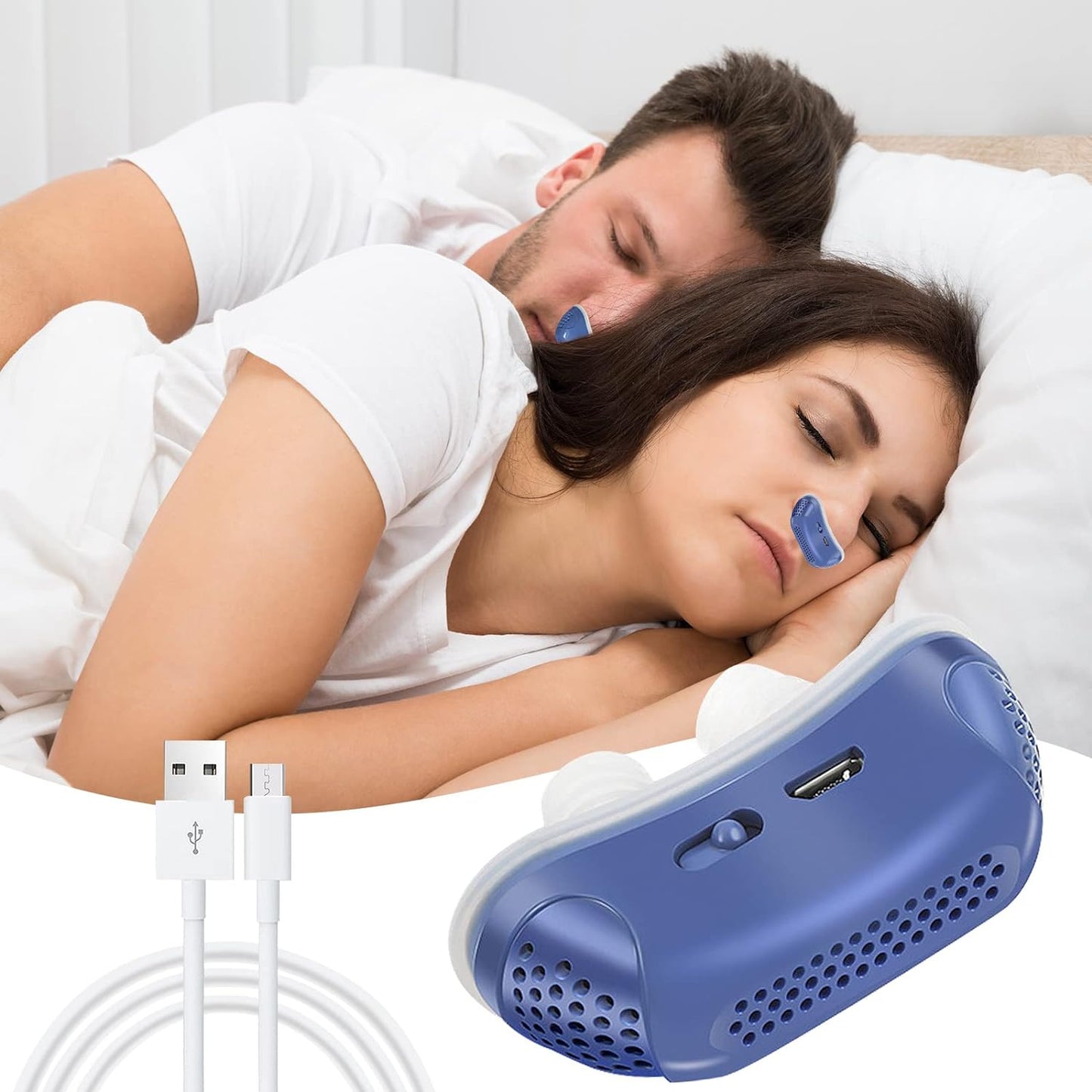 Respilux - Mikro CPAP-Gerät für Schlafapnoe auf Reisen & Anti-Schnarchen – Alternative zur CPAP