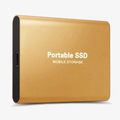 Ultraflache Externe SSD mit USB-C – Schneller Tragbarer Speicher für Laptop, PC & Smartphone