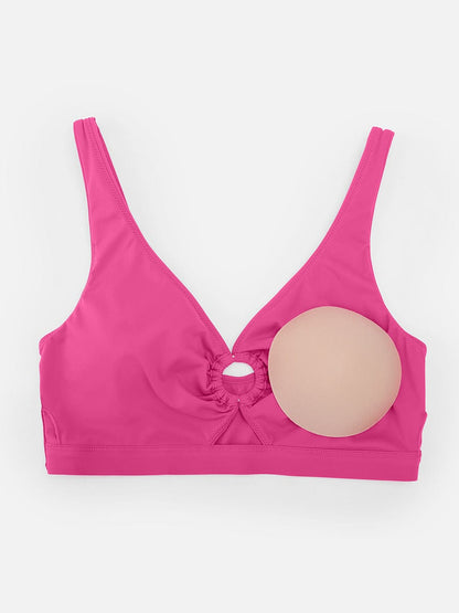 Figurformendes Bikini Set mit High Waist & Raffungen – Elegantes Push-Up Badeanzug Set für Damen
